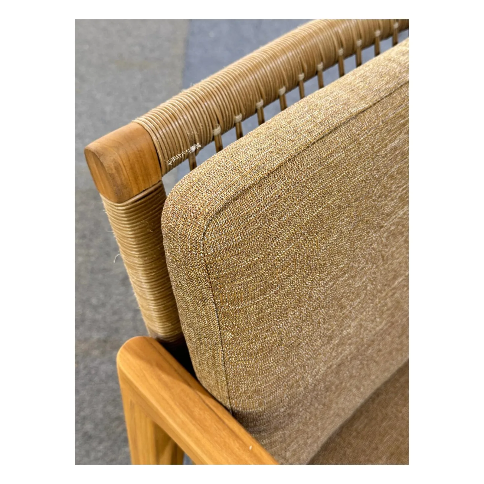 Solution-dyed acrylic fabric