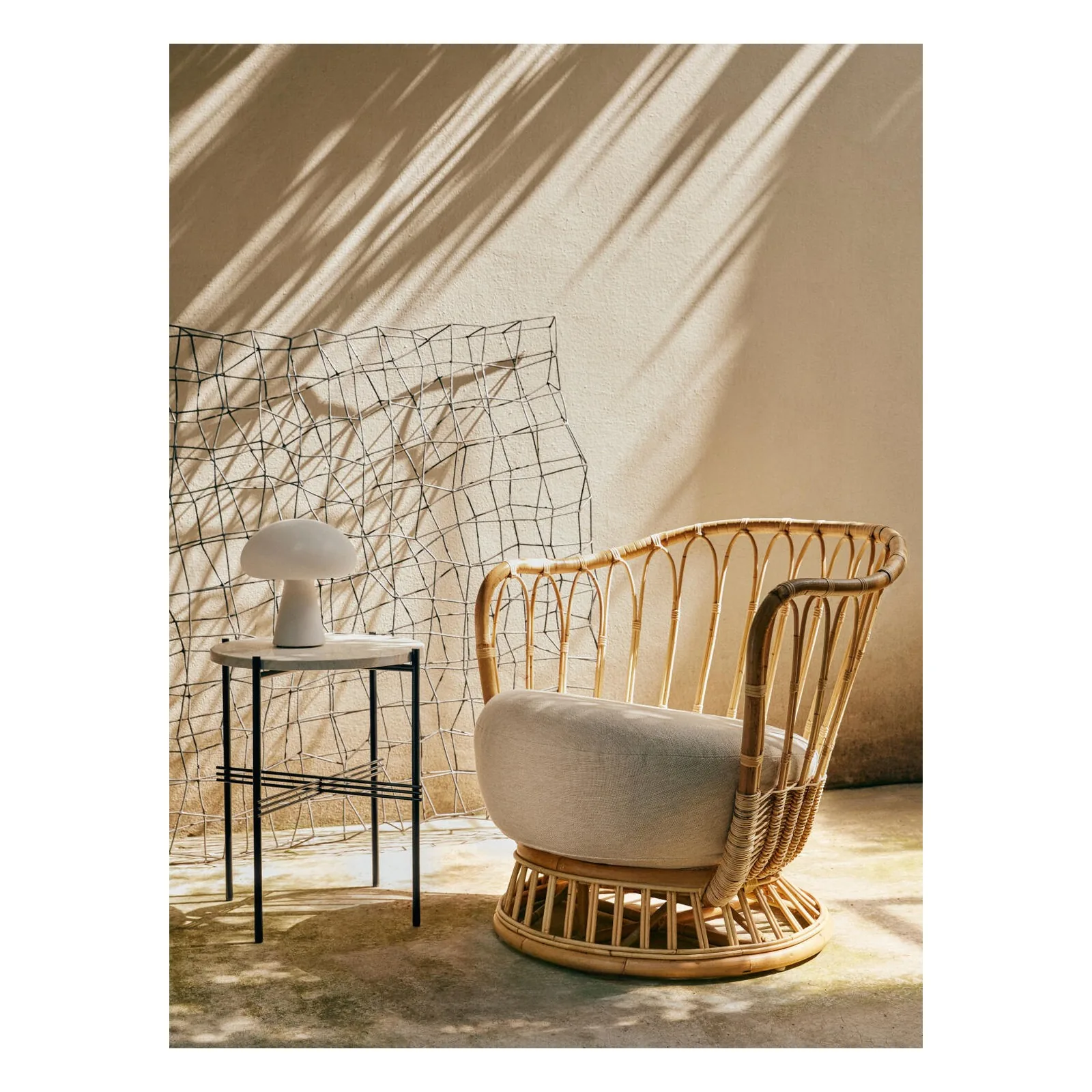 Rattan Cocoon Chair sourced from Foshan