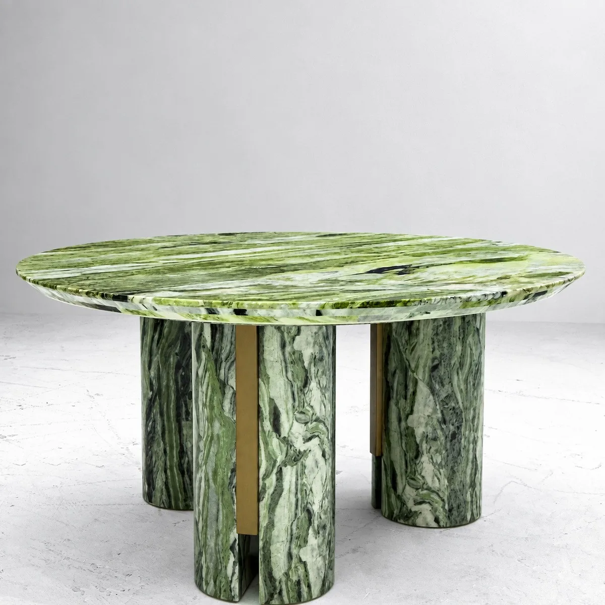 Green Stone Round Table sourced from Foshan