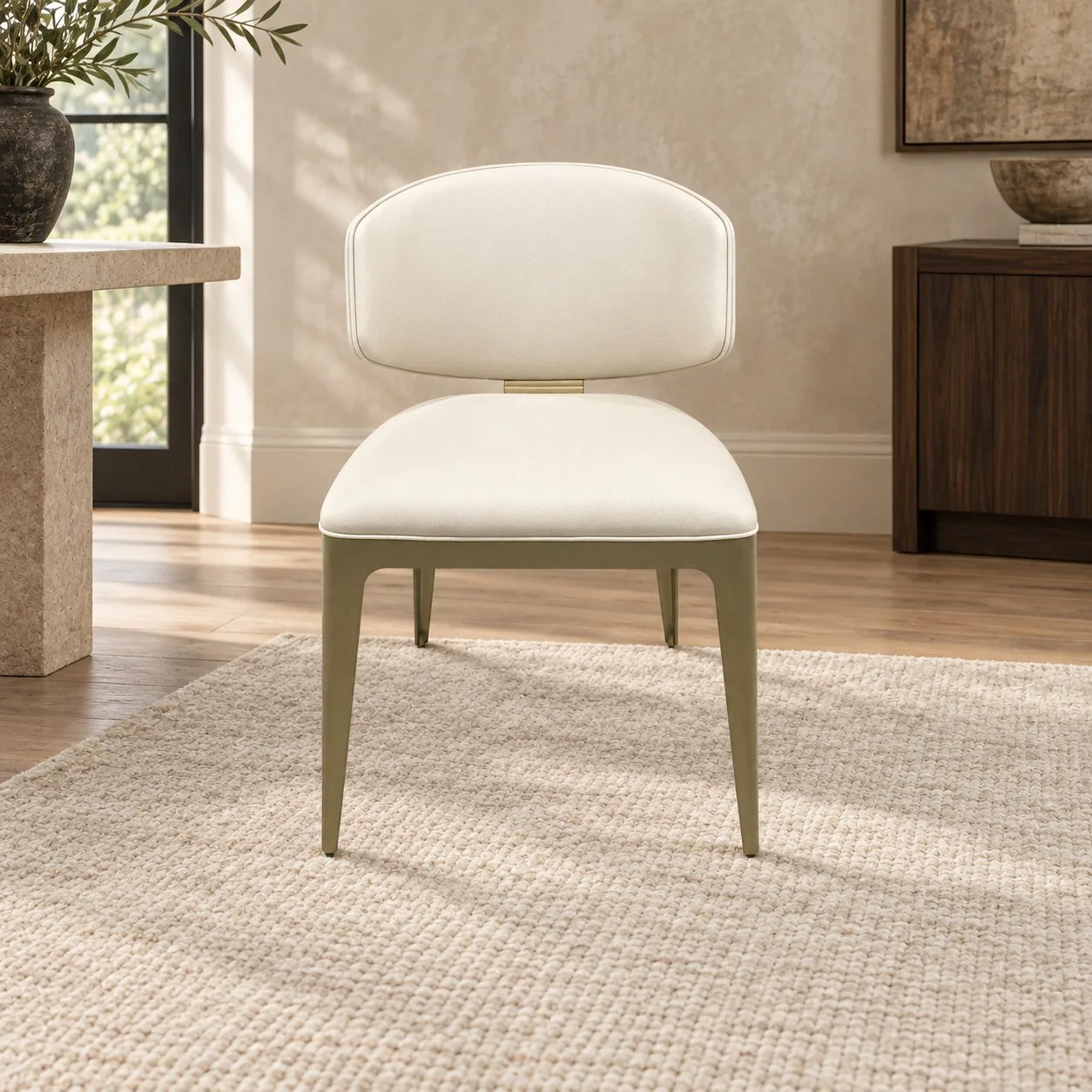 Wave-Back Dining Chair sourced from Foshan