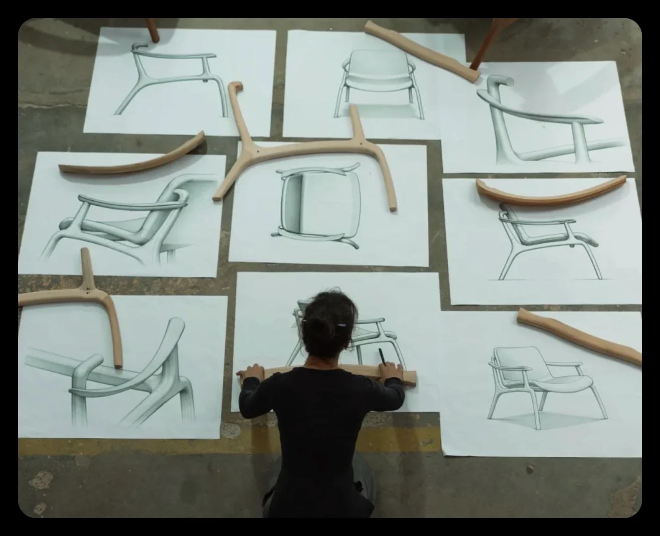 Custom furniture from a reference image, drawing or spec