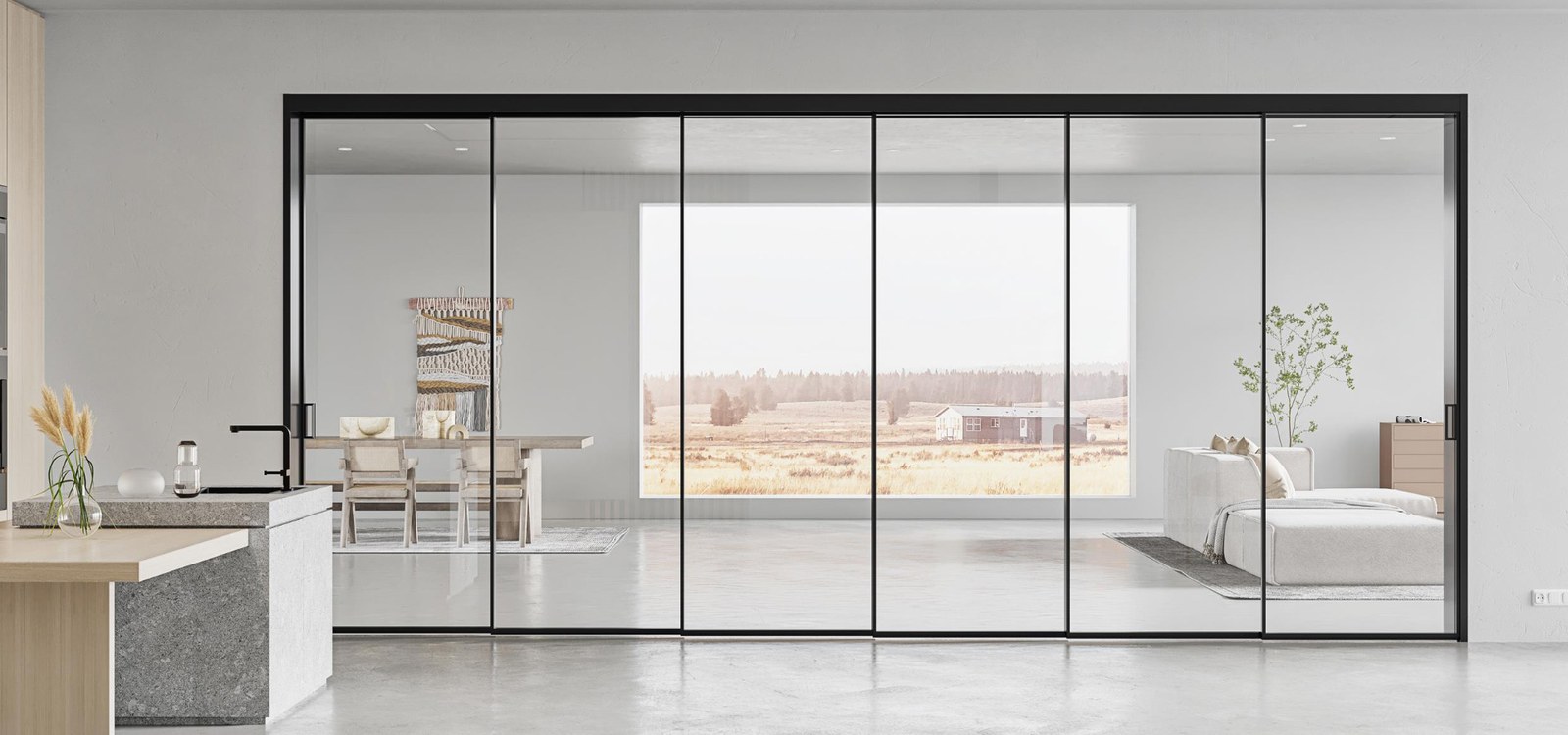 JISA Windows & Doors Showroom · Sliding doors · JISA brand visual