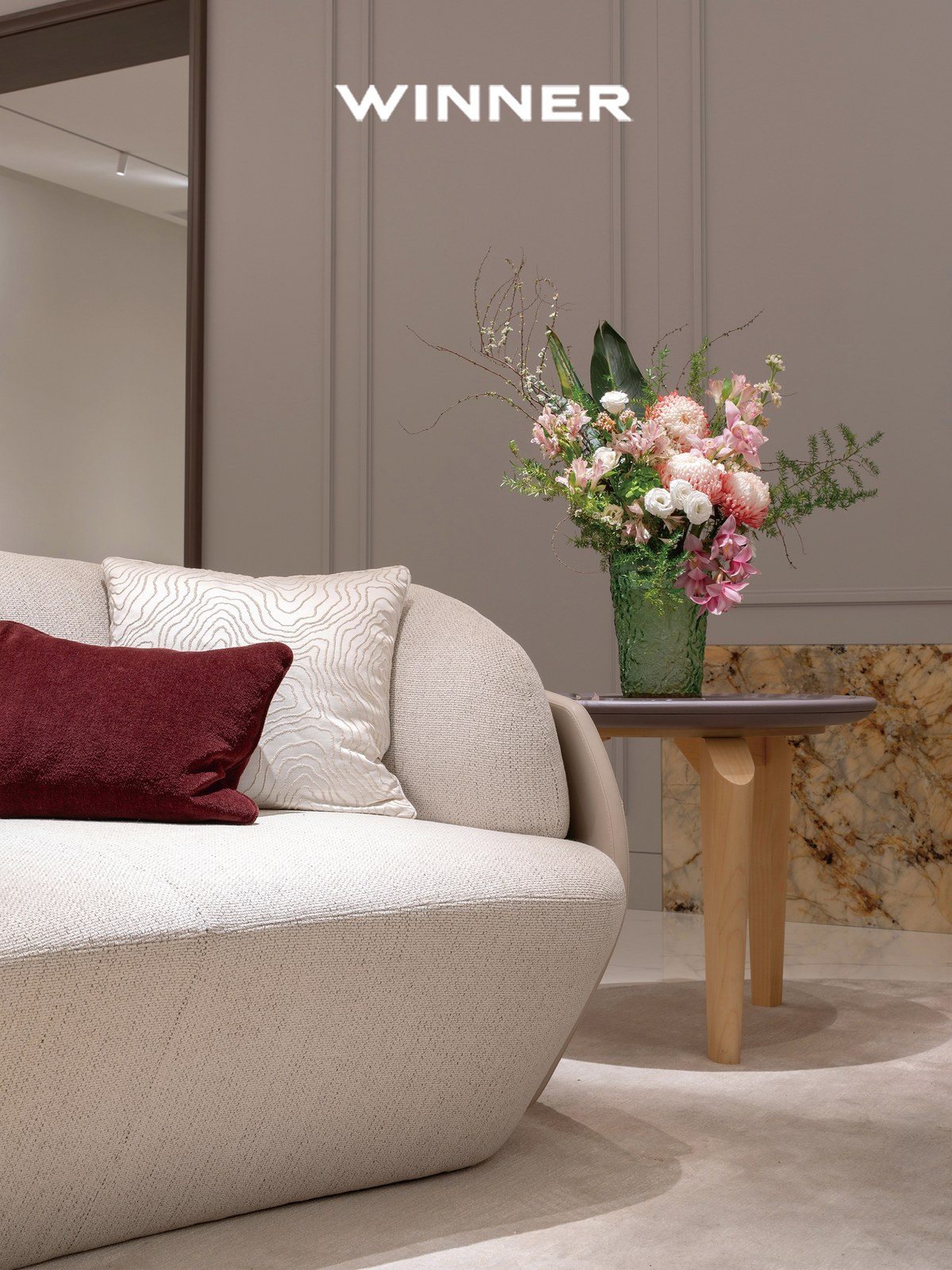 WINNER CASA · Foshan · WINNER CASA · curved sofa detail