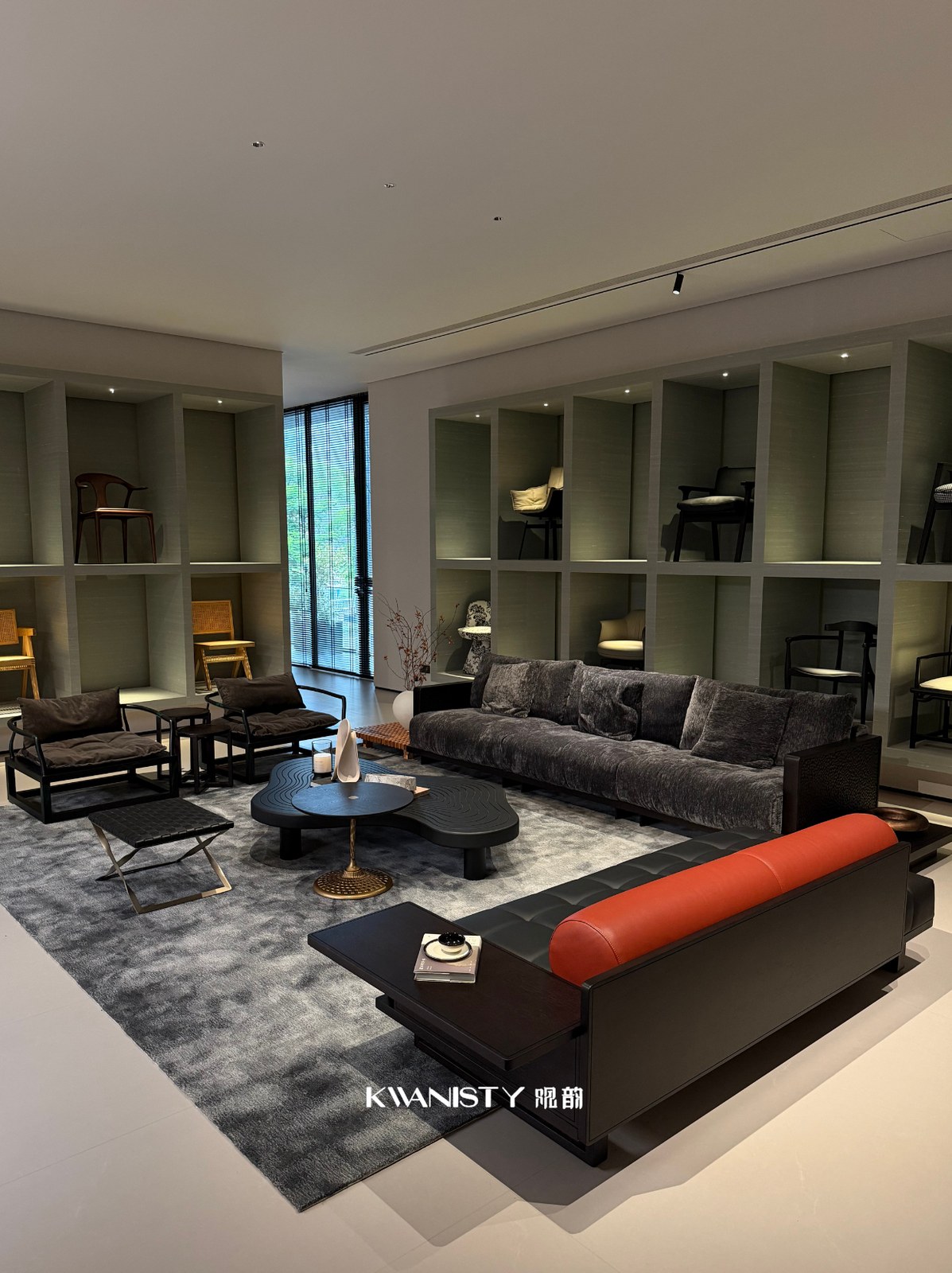 Guanyun Oriental · Guanyun showroom · oriental living-room setting