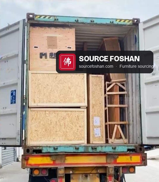 Loading the 40HQ container on 13 June 2026
