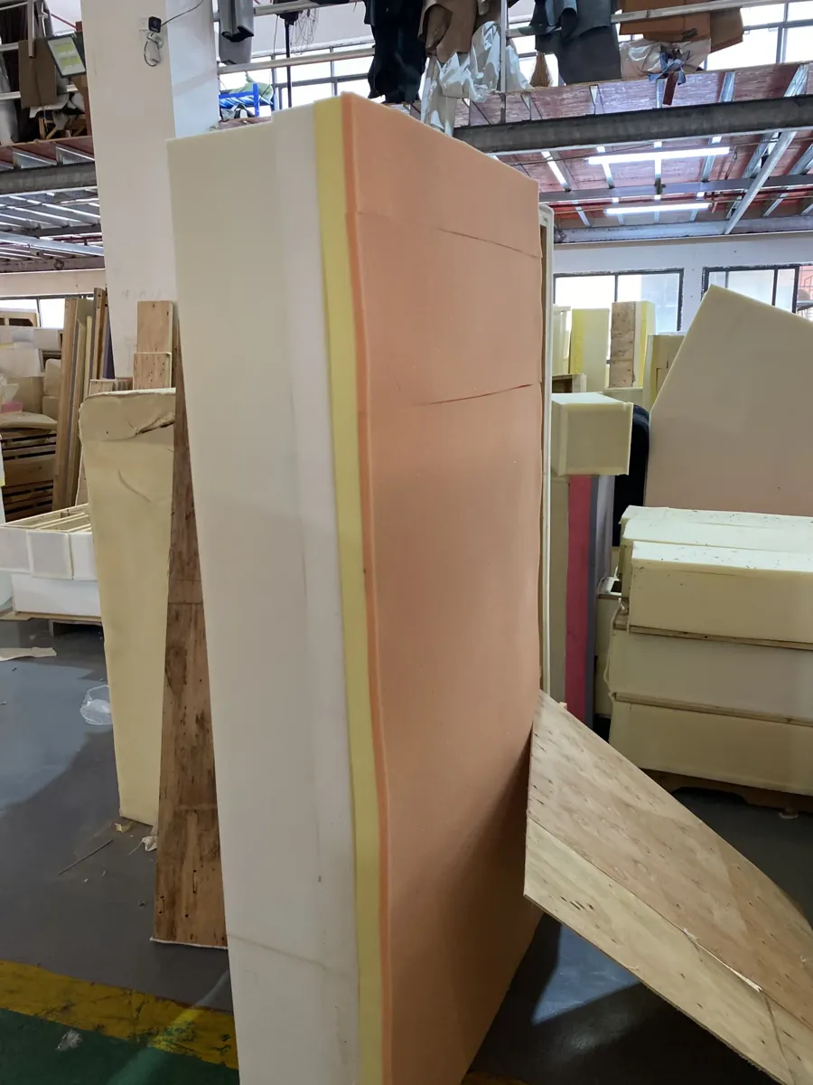 Frame joinery and timber are only visible at this stage.