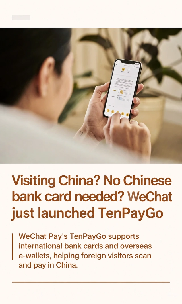 TenPayGo visitor payment app shown on a phone