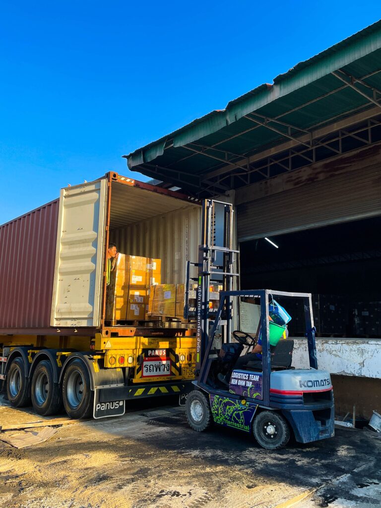 Unrelated container loading illustrating a later release milestone