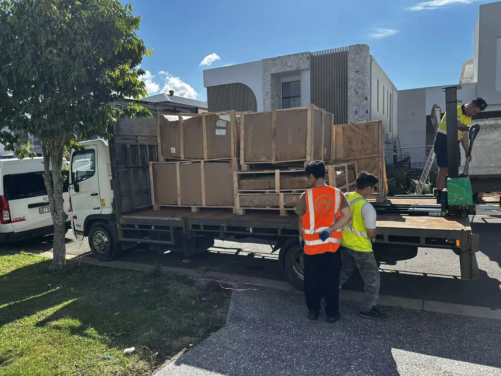Furniture delivery at a Melbourne home, delivered on 15 October 2026