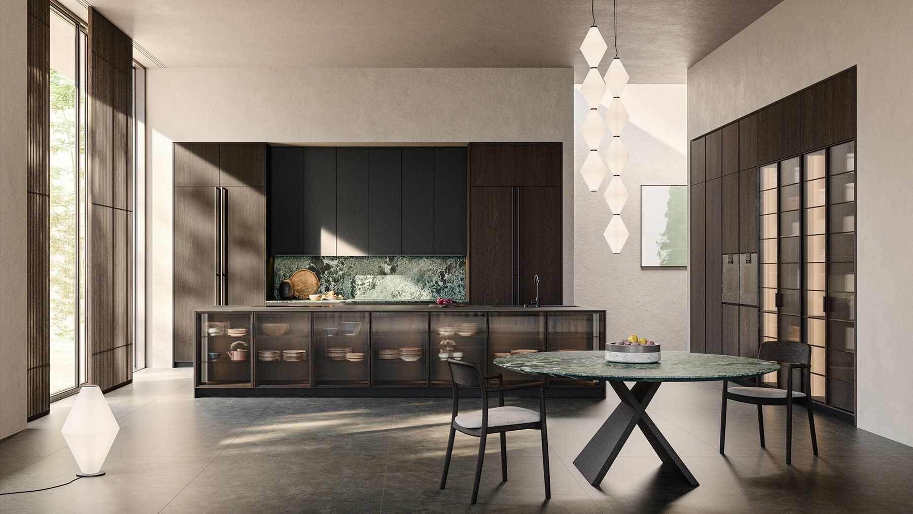 Boffi Xila kitchen in an architectural interior
