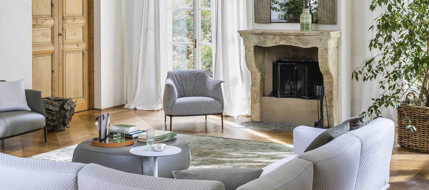 Poltrona Frau Archibald armchair by Jean-Marie Massaud