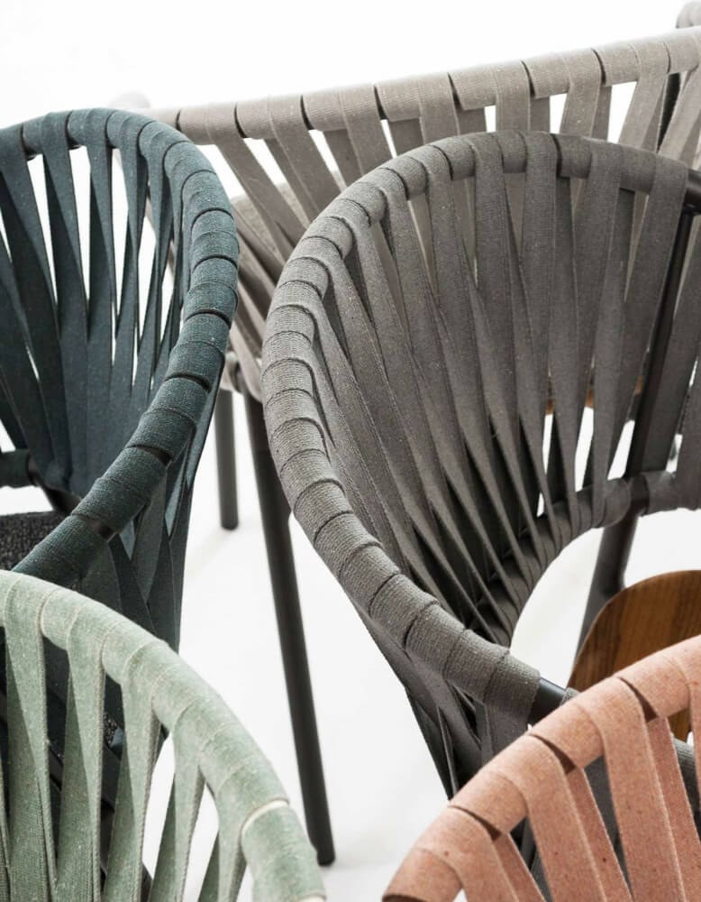 RODA Piper outdoor chairs by Rodolfo Dordoni